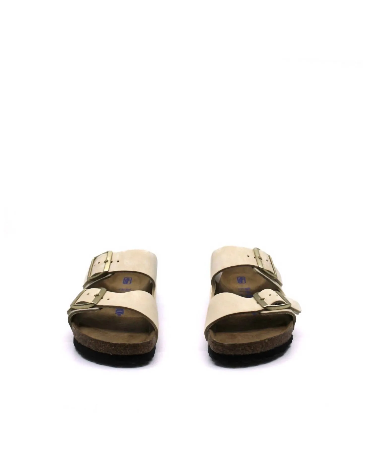 Women Arizona Soft Footbed Sandal - Narrow In Ecru