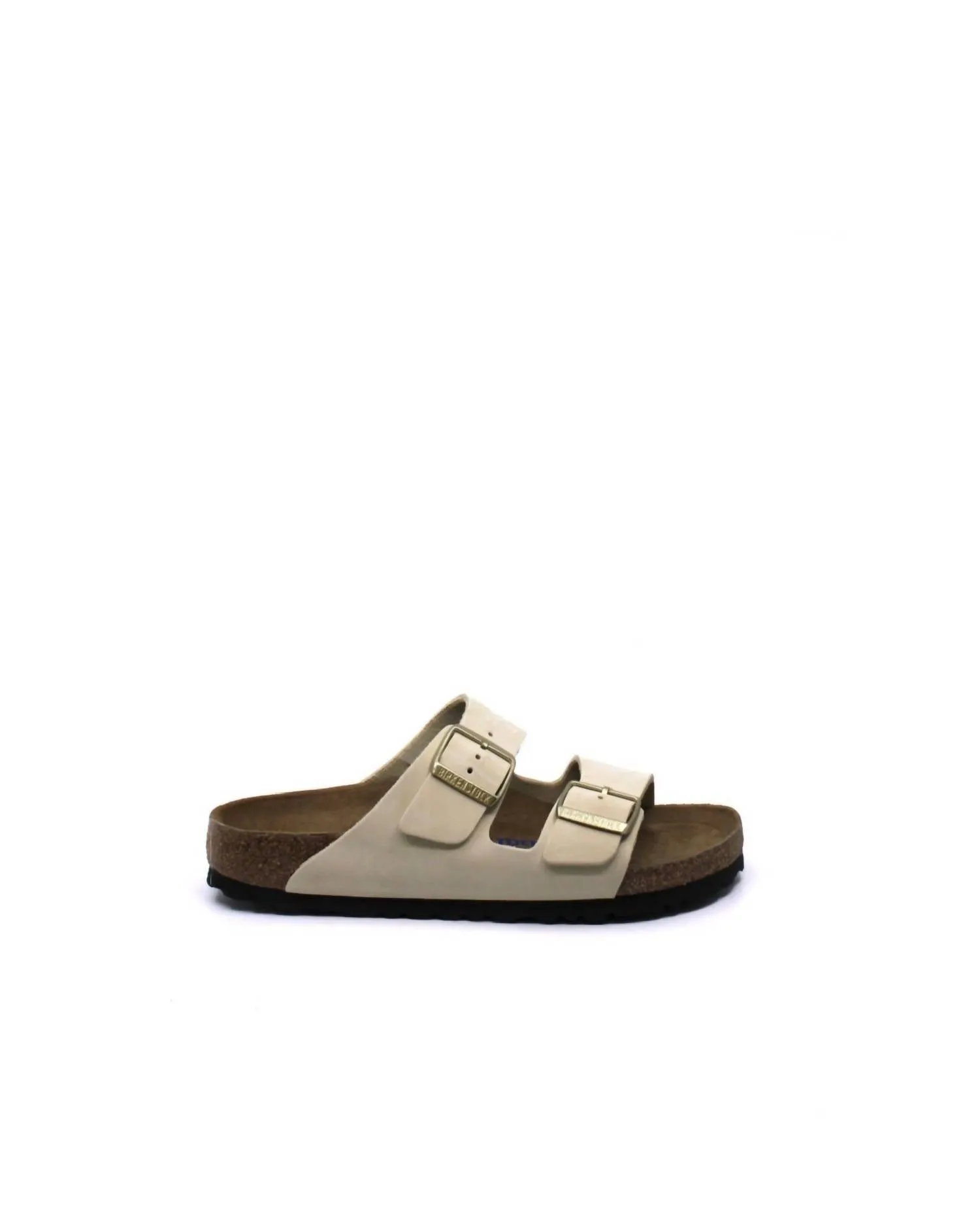 Women Arizona Soft Footbed Sandal - Narrow In Ecru