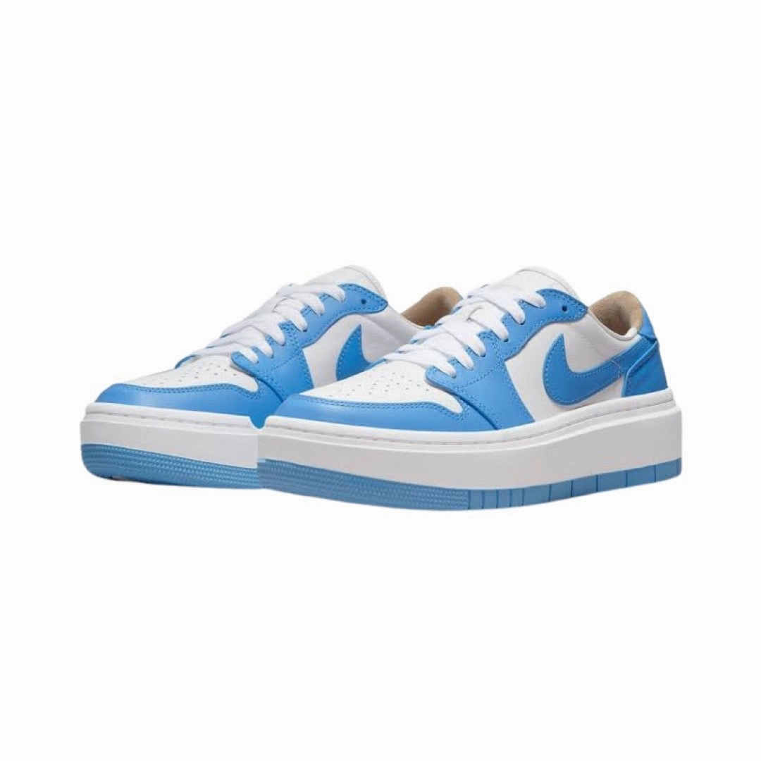 Women's Air Jordan 1 Elevate Low SE Special Edition University Blue White Basketball Shoes