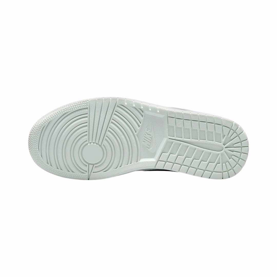Women's Air Jordan 1 low Barely Green Black Basketball Shoes