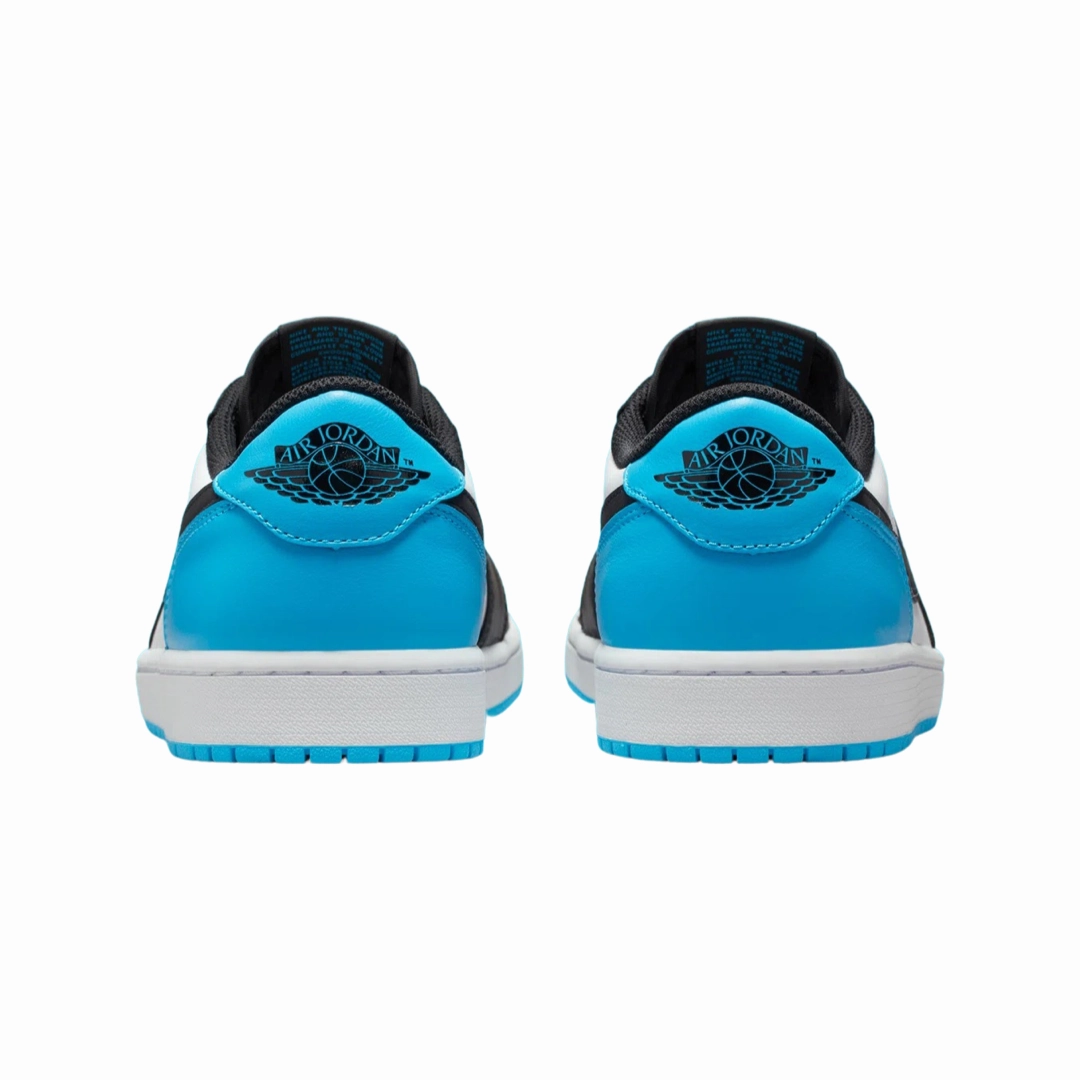Women's Air Jordan 1 Low OG UNC White Black Powder Blue Basketball Shoes
