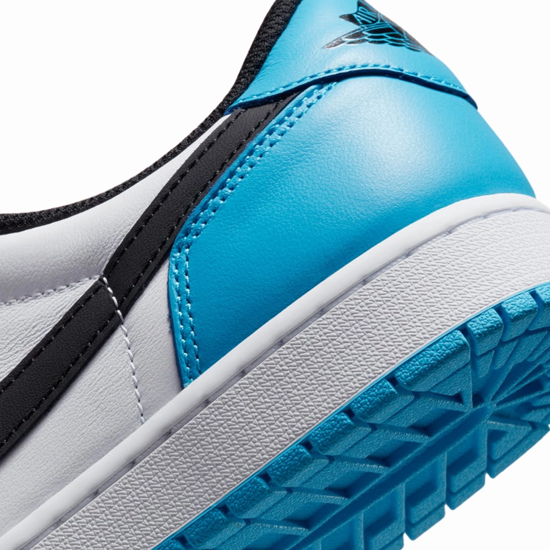 Women's Air Jordan 1 Low OG UNC White Black Powder Blue Basketball Shoes