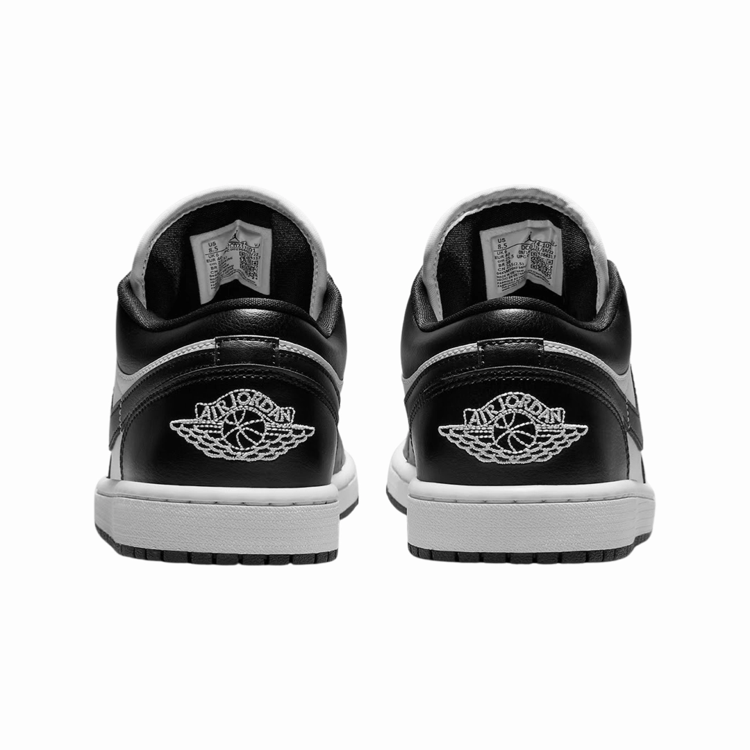 Women's Air Jordan 1 Low Panda 2023 White Black Basketball Shoes