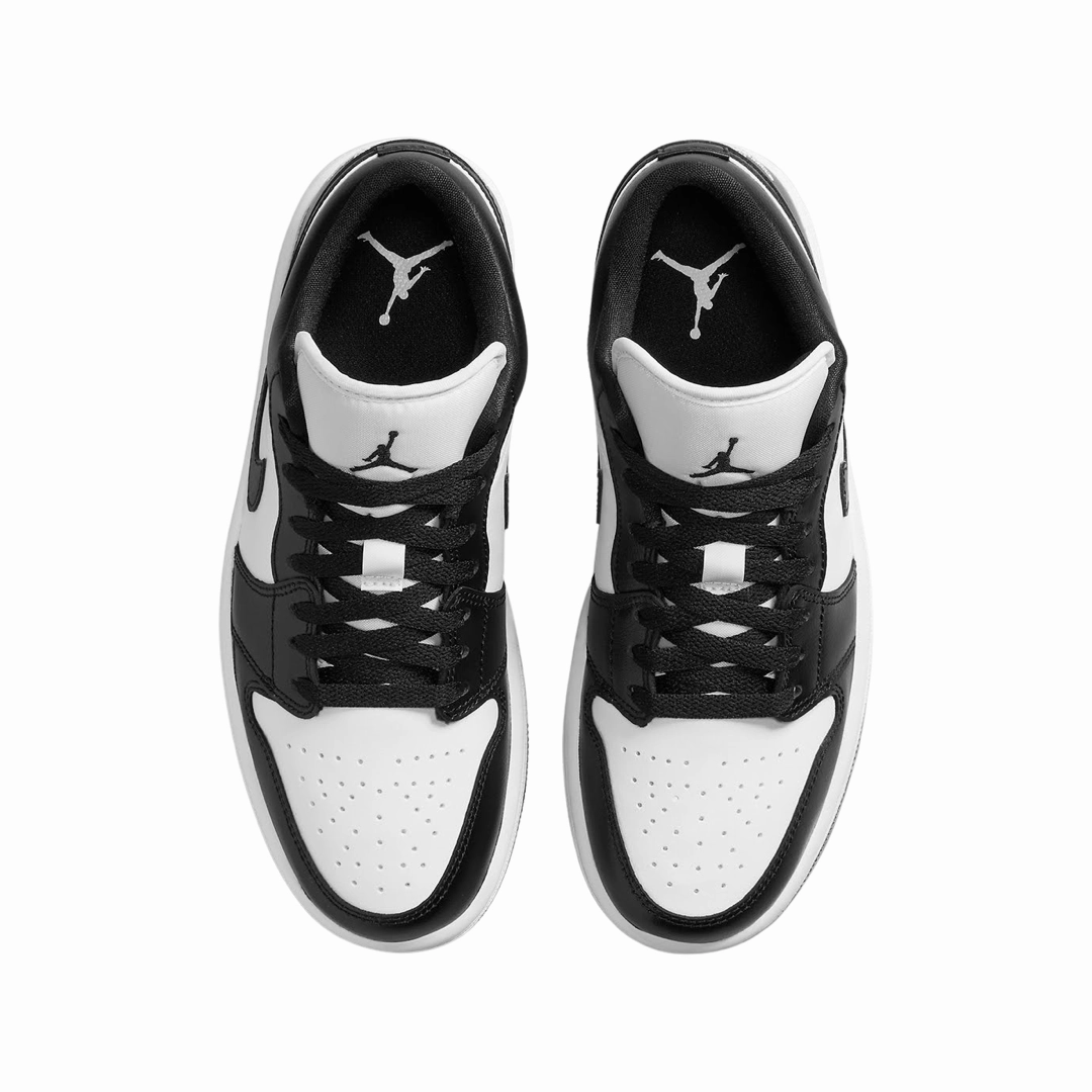 Women's Air Jordan 1 Low Panda 2023 White Black Basketball Shoes