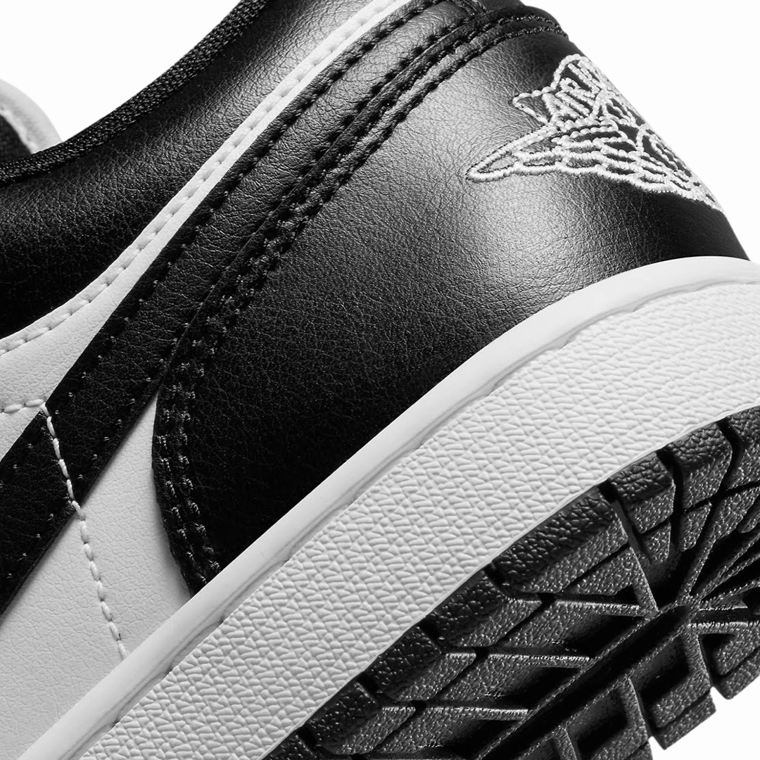 Women's Air Jordan 1 Low Panda 2023 White Black Basketball Shoes