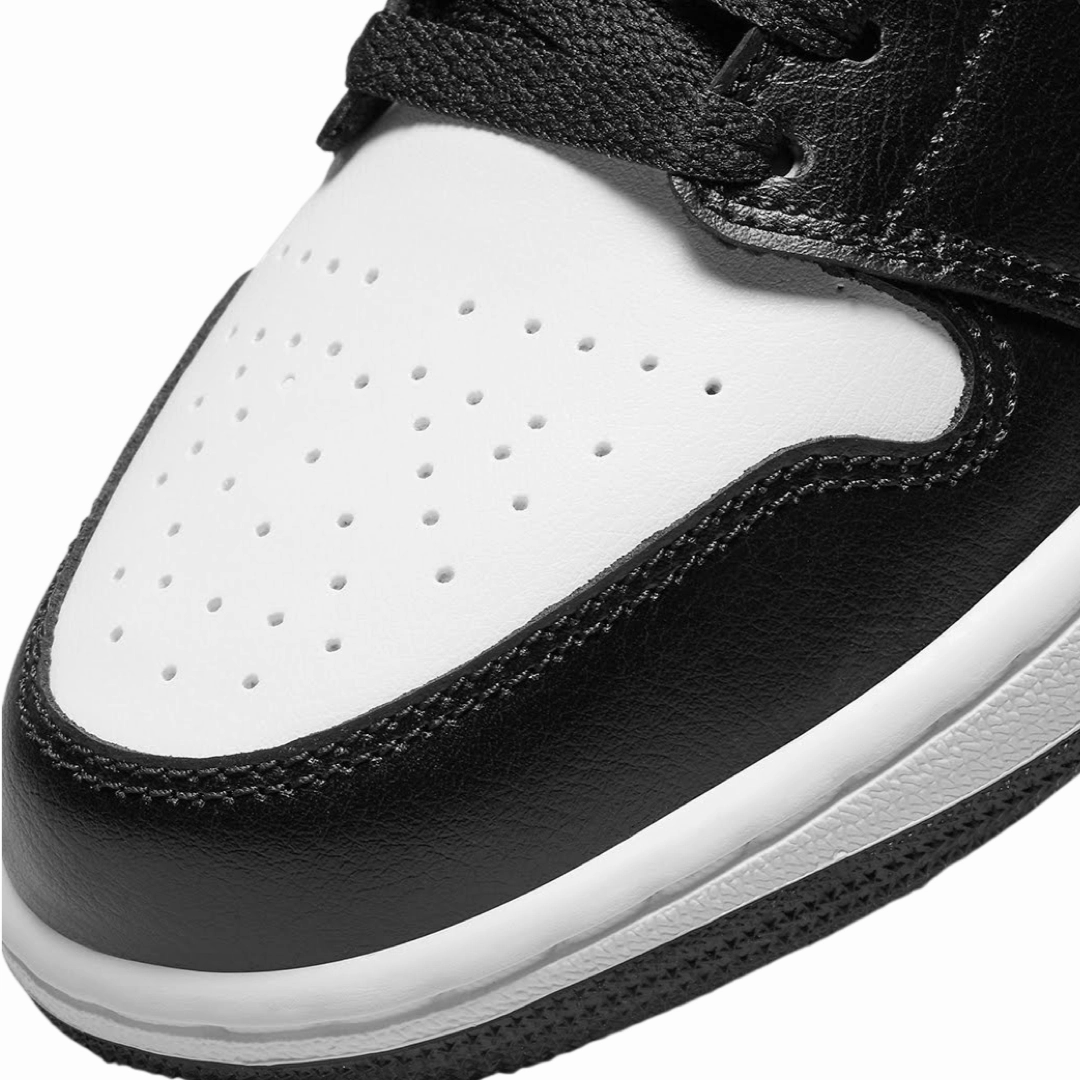 Women's Air Jordan 1 Low Panda 2023 White Black Basketball Shoes