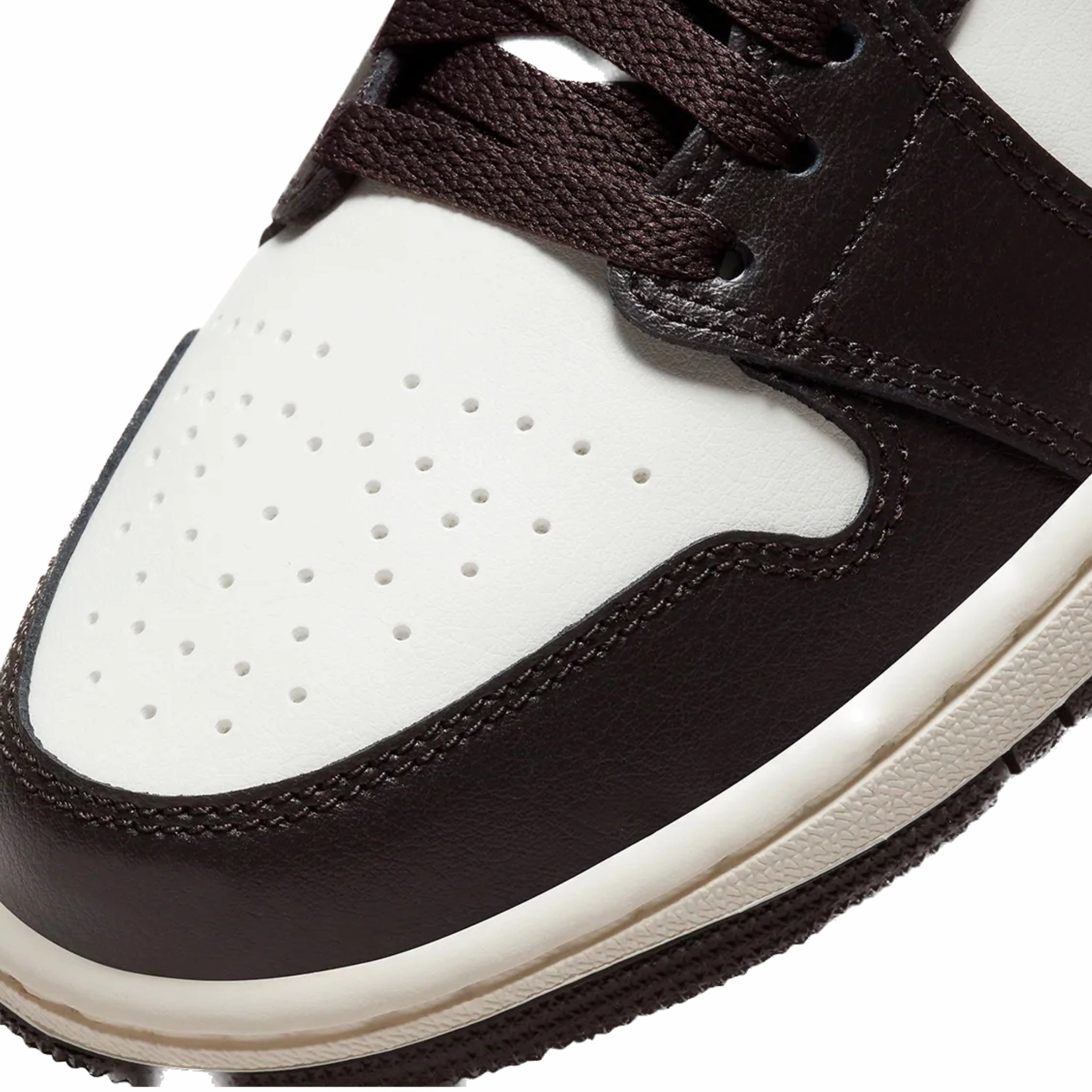 Women's Air Jordan 1 Low Shadow Brown Brown Kelp Sail Basketball Shoes