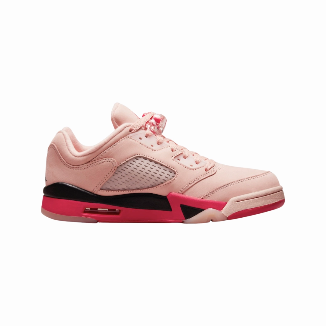Women's Air Jordan 5 Low Girls That Hoop Arctic Orange Siren Red Black Basketball Shoes
