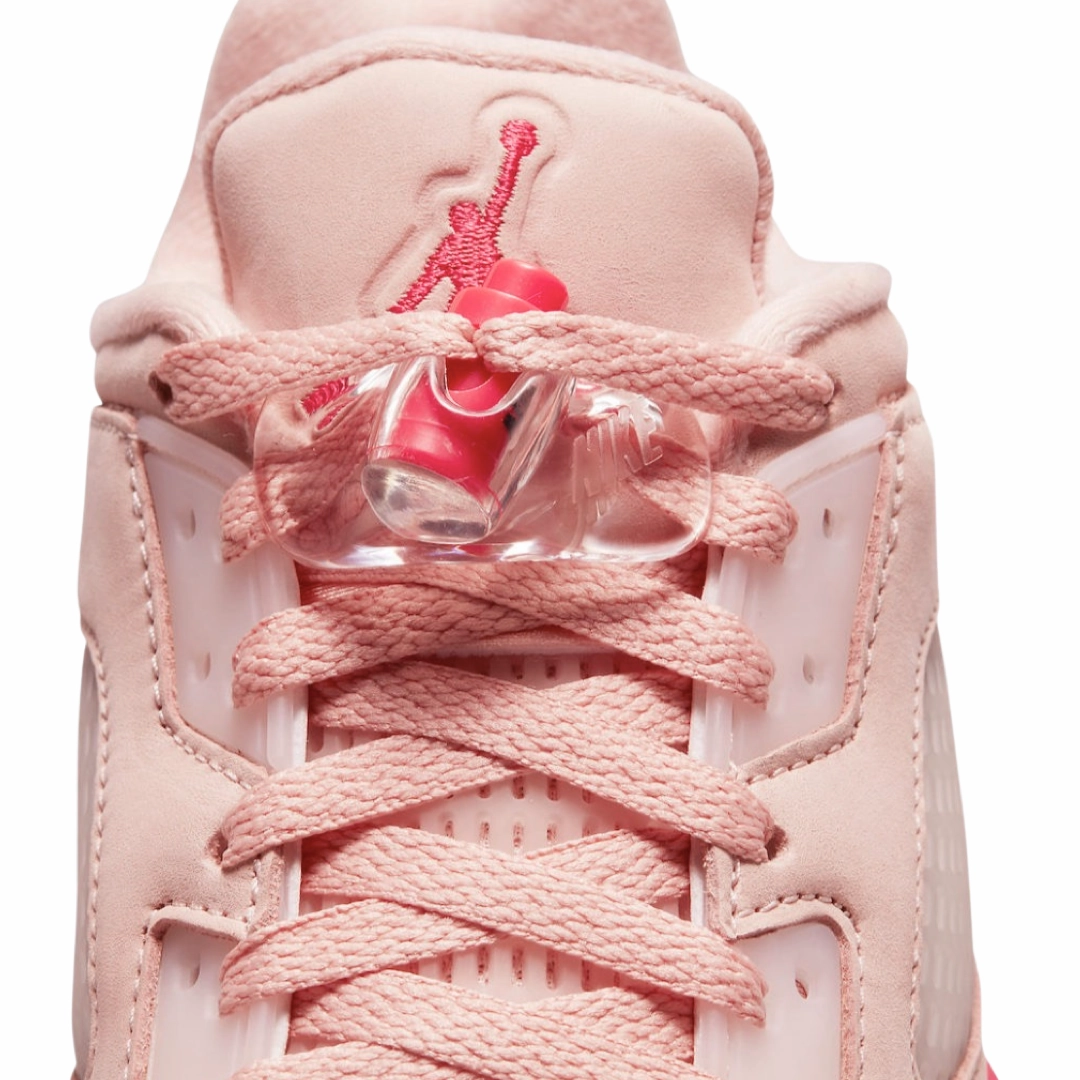 Women's Air Jordan 5 Low Girls That Hoop Arctic Orange Siren Red Black Basketball Shoes