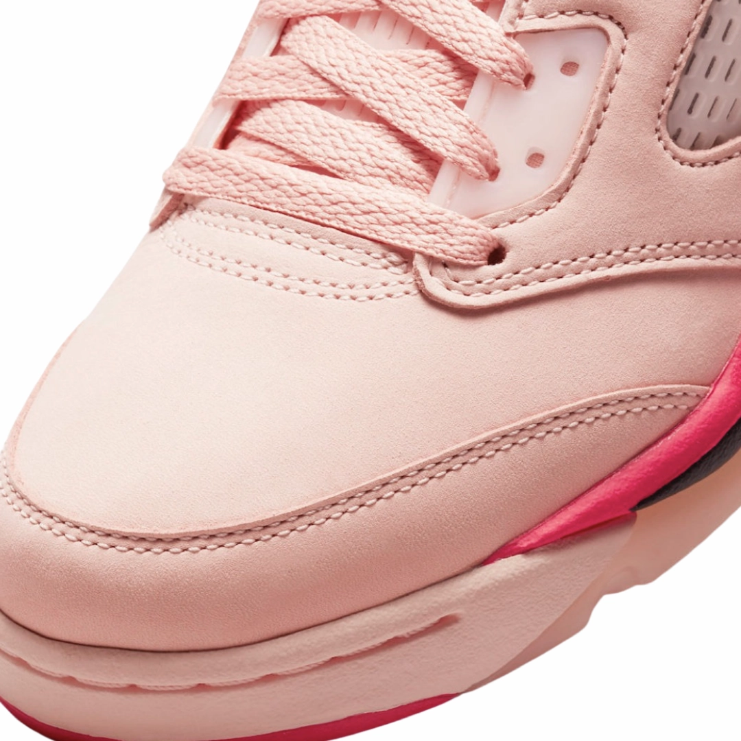 Women's Air Jordan 5 Low Girls That Hoop Arctic Orange Siren Red Black Basketball Shoes