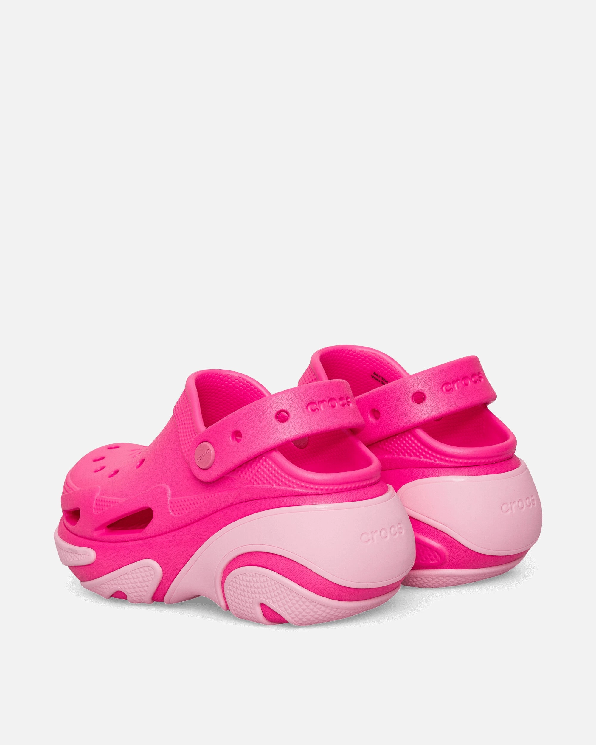 Women's Bubble Crush Clogs Pink Crush Foam Comfort Clogs