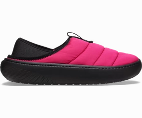 Women's Classic Puff Moc Crocs slip-on shoes for casual use