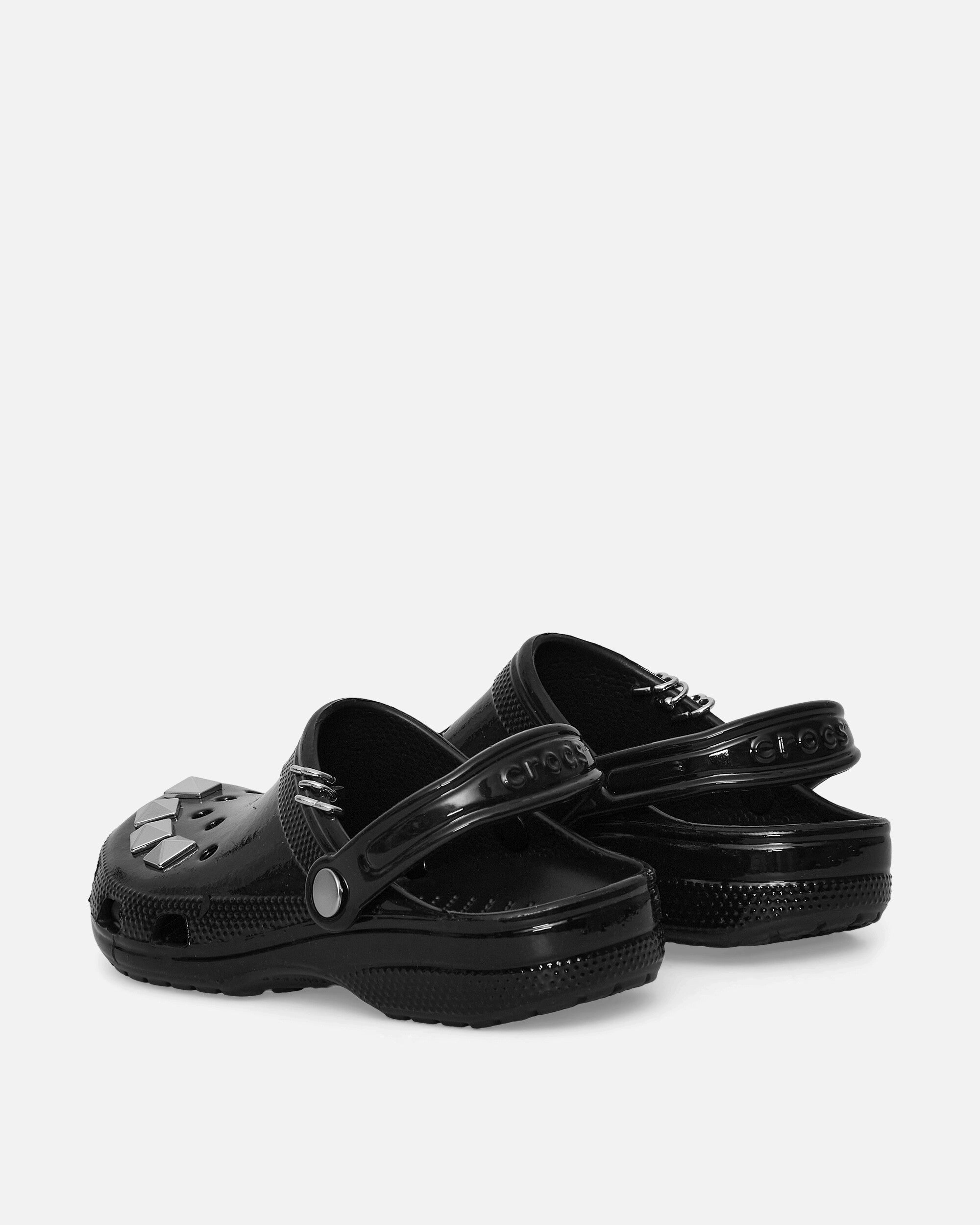 Women's Classic Studded Clogs Black Foam Comfort Clogs