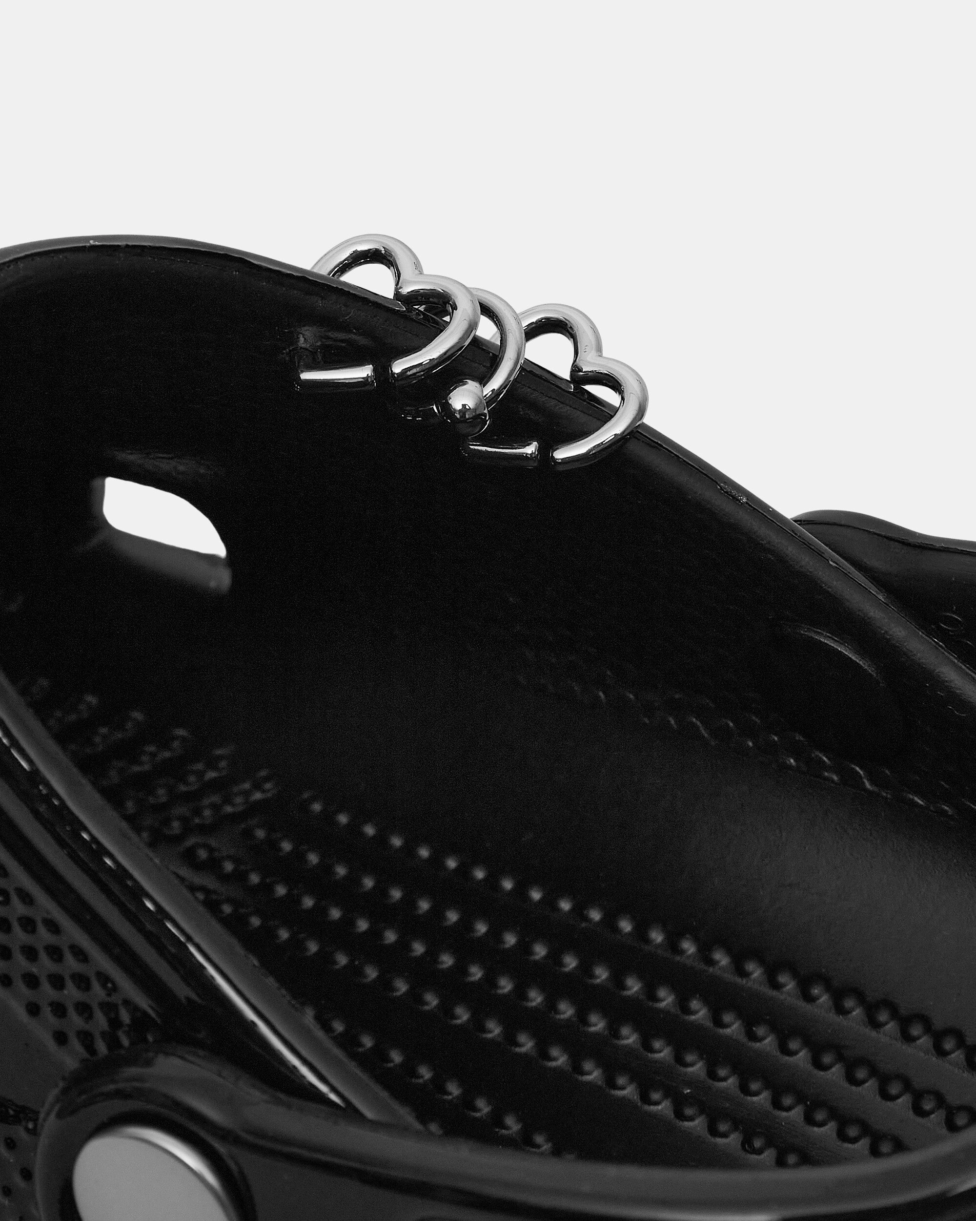 Women's Classic Studded Clogs Black Foam Comfort Clogs