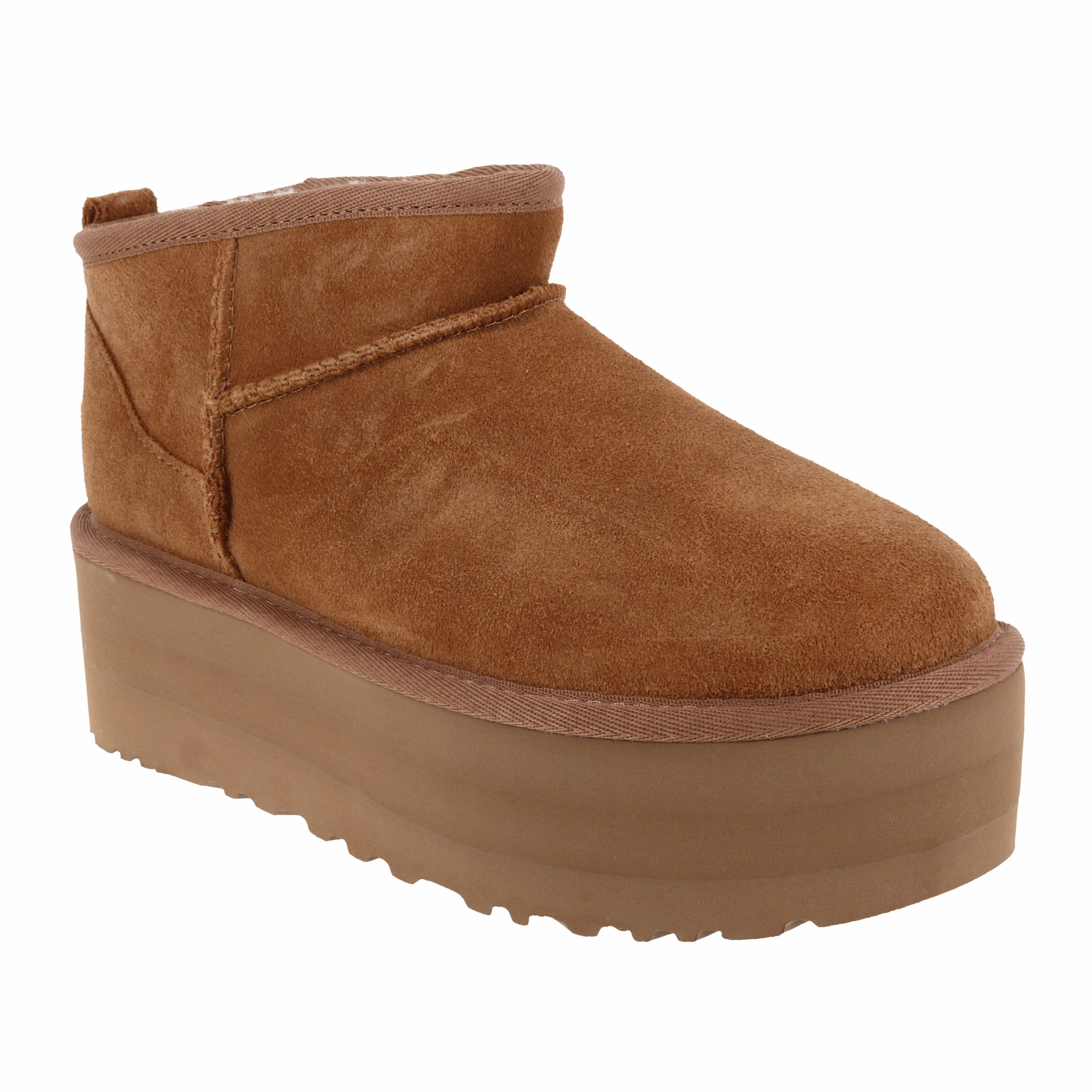 Women's Classic Ultra Mini Platform Cozy Shearling Shoes