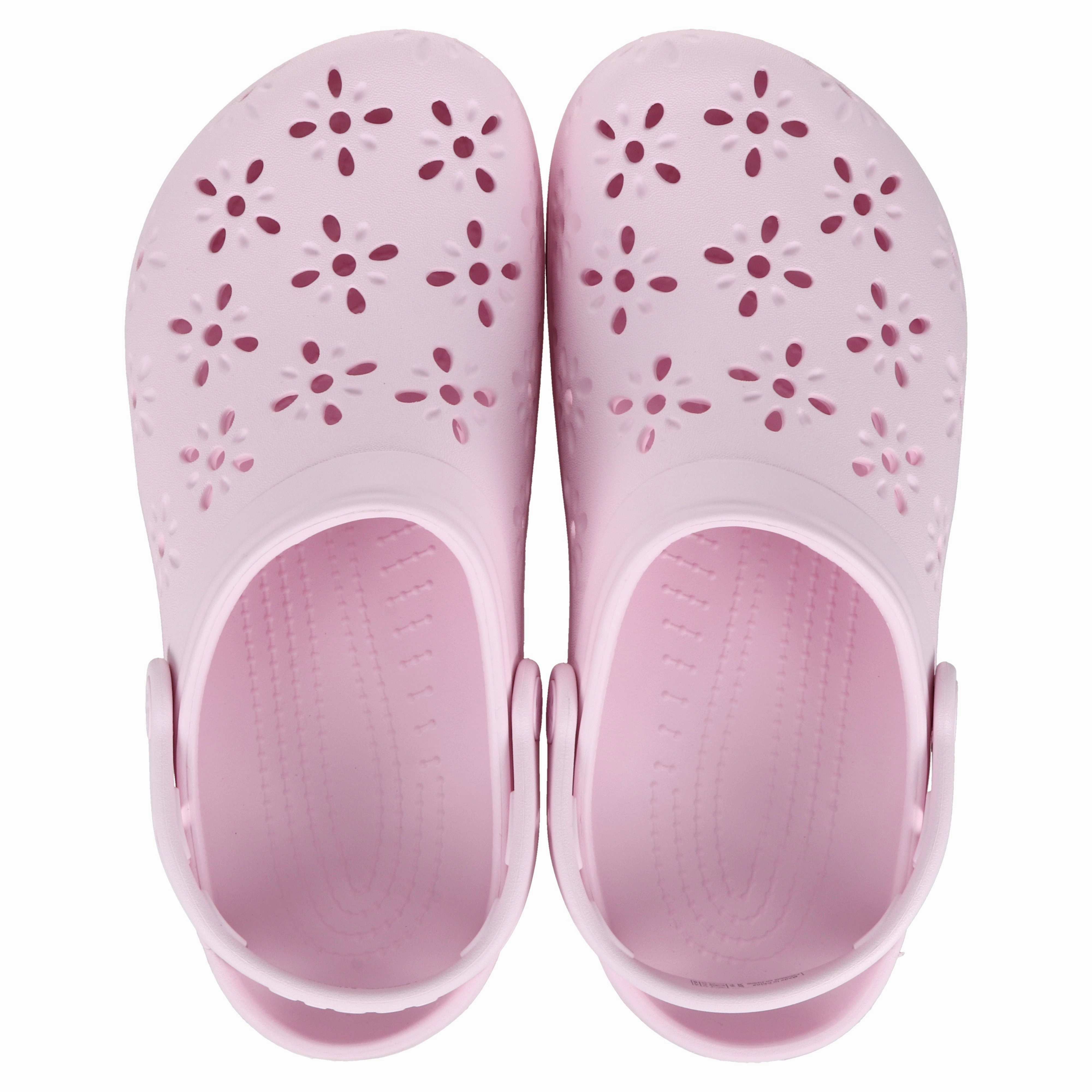 Women's Floral Cut-Out Clog Slip-On Shoes