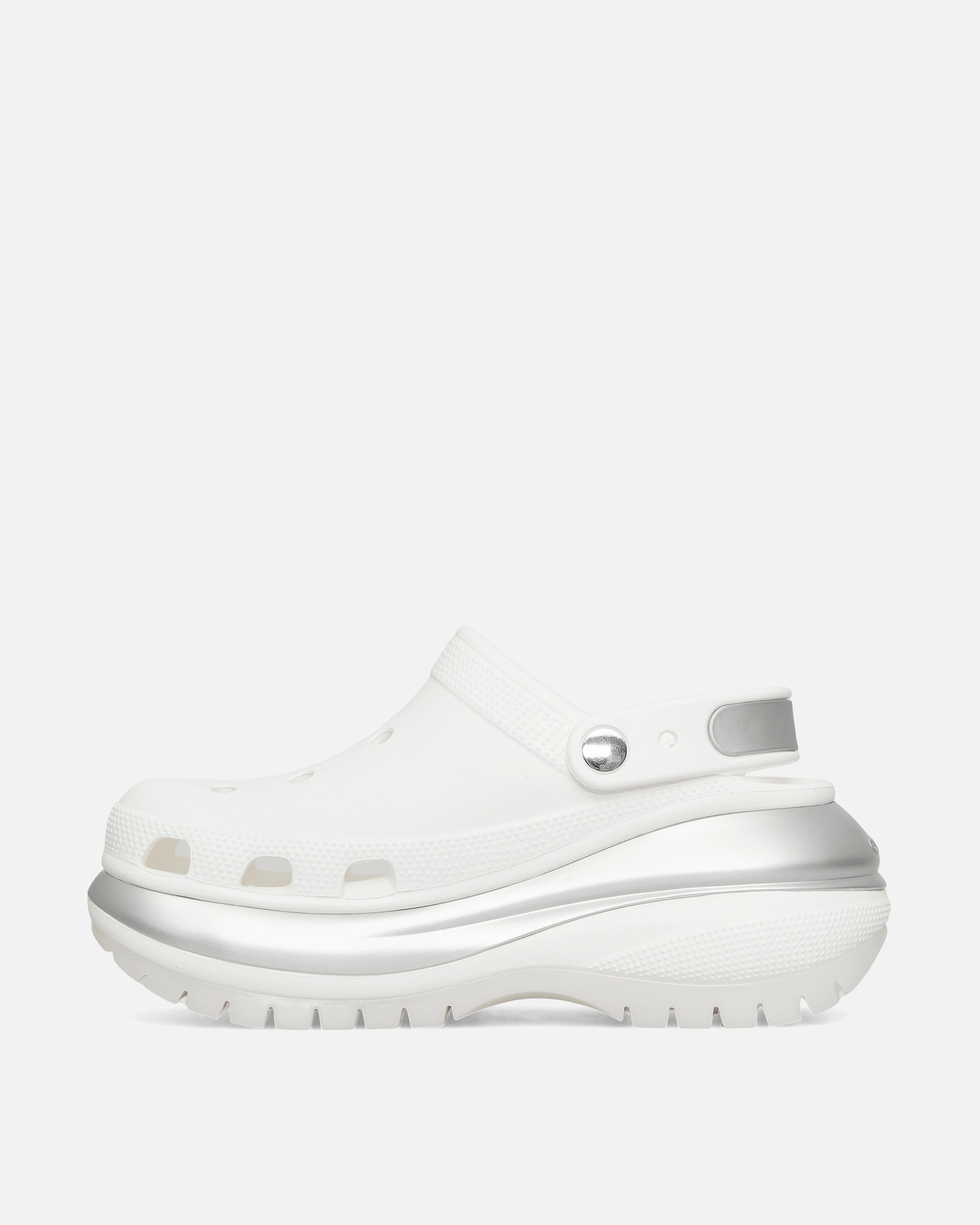 Women's Mega Crush Clogs White / Silver Foam Comfort Clogs