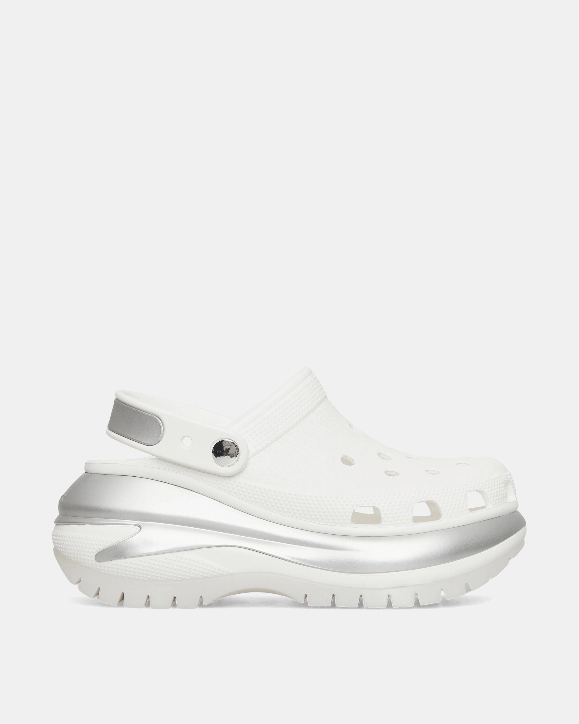 Women's Mega Crush Clogs White / Silver Foam Comfort Clogs