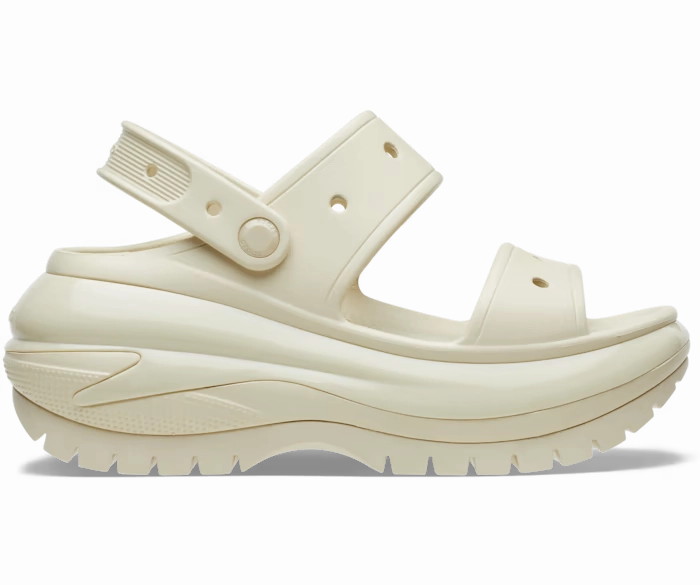 Women's Mega Crush Sandal Crocs slip-on shoes for casual use