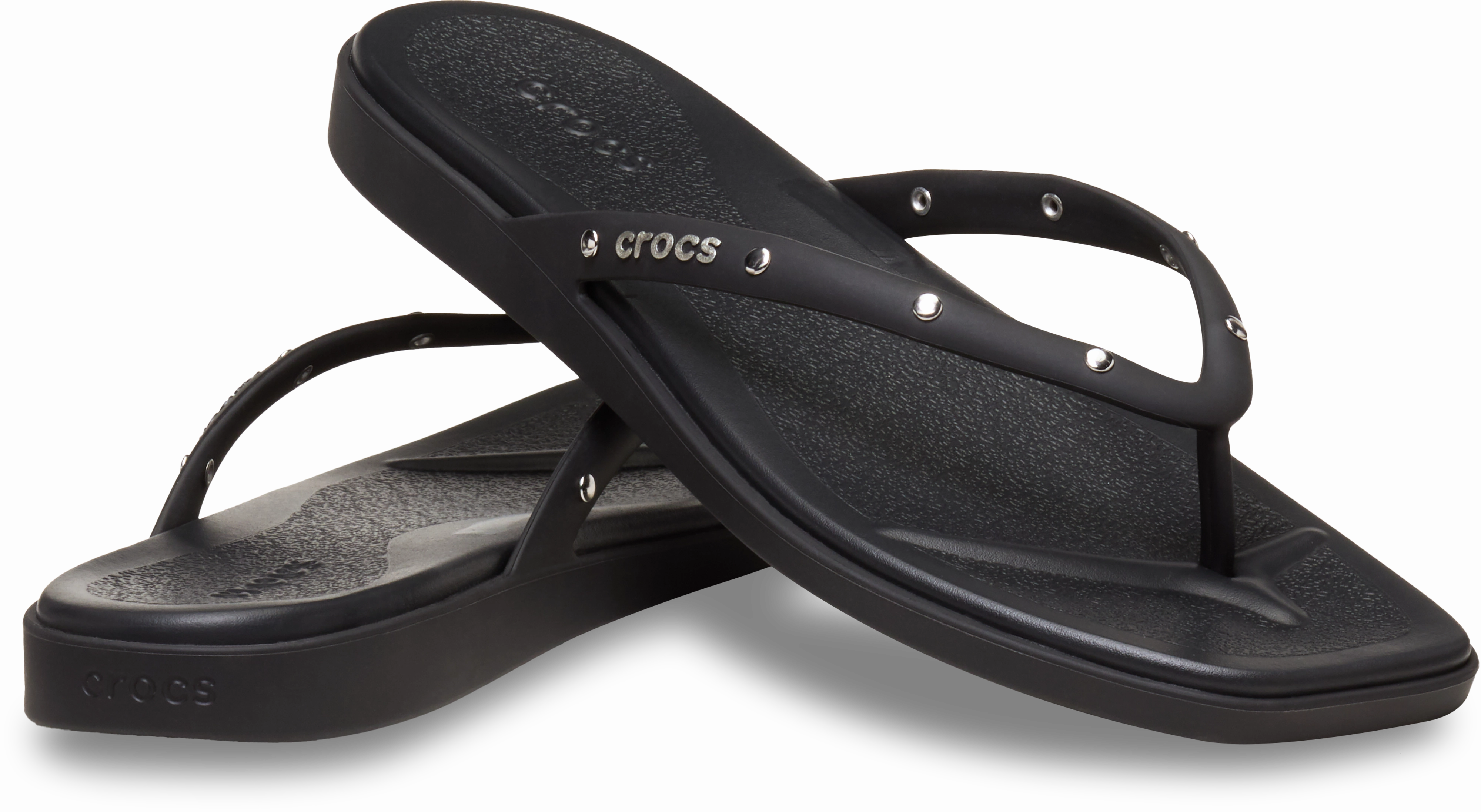 Women's Miami Studded Thong Flip Slip-On Shoes