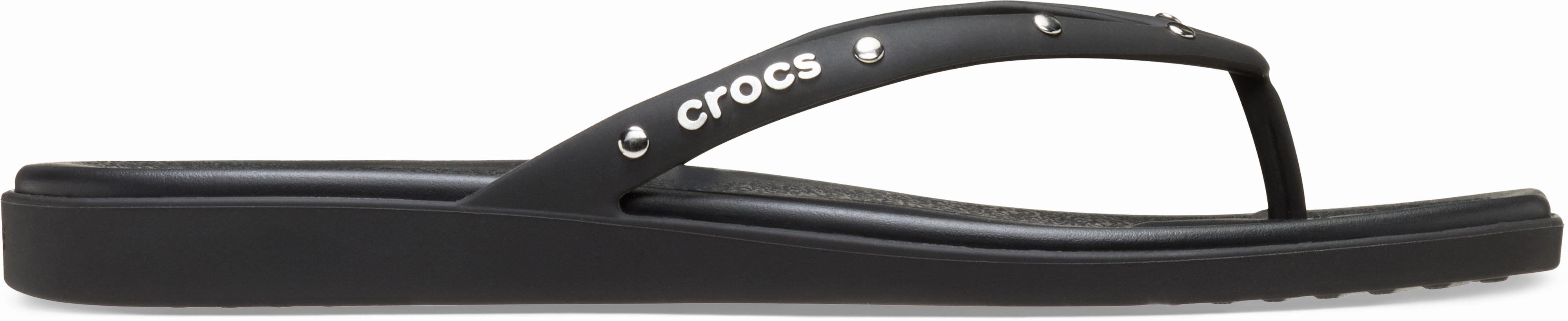 Women's Miami Studded Thong Flip Crocs slip-on shoes for casual use