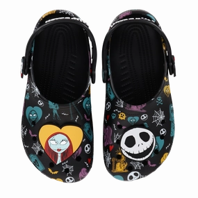 Women's Nightmare Before Christmas Classic Clog Crocs slip-on shoes for casual use