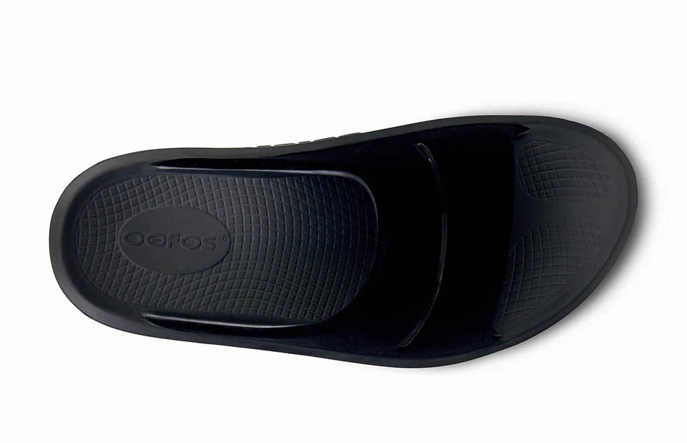 Women's OOmega OOahh Luxe Premium Leather Slides
