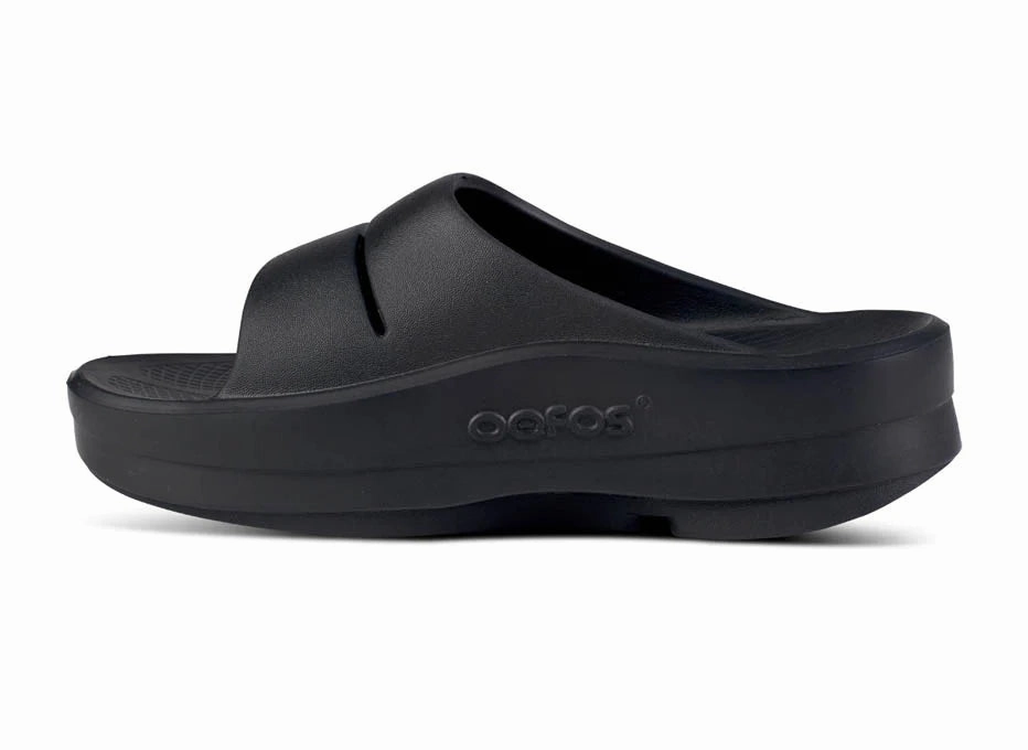 Women's OOmega OOahh Premium Leather Slides