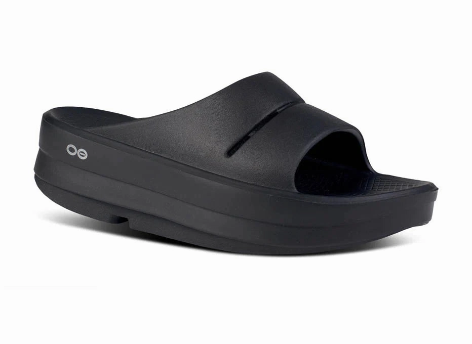 Women's OOmega OOahh Premium Leather Slides