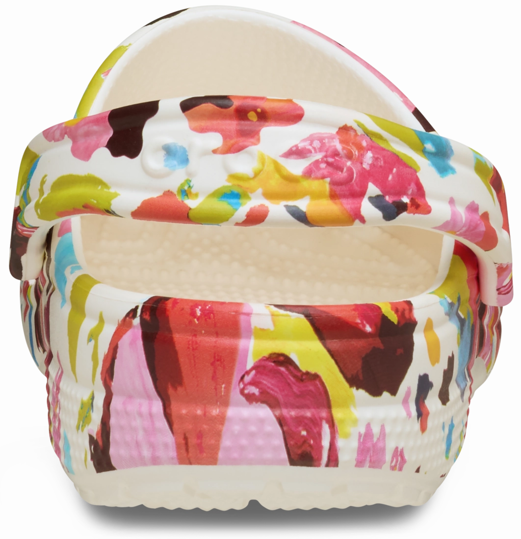 Women's Printed Floral Classic Clog Slip-On Shoes