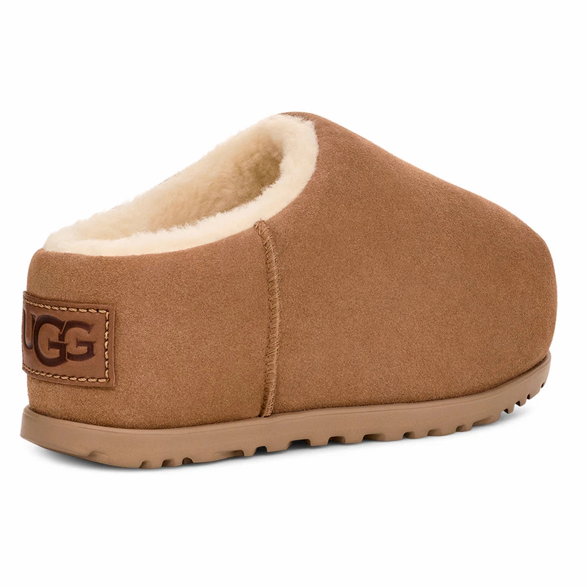 Women's Pumped Slide Cozy Shearling Shoes