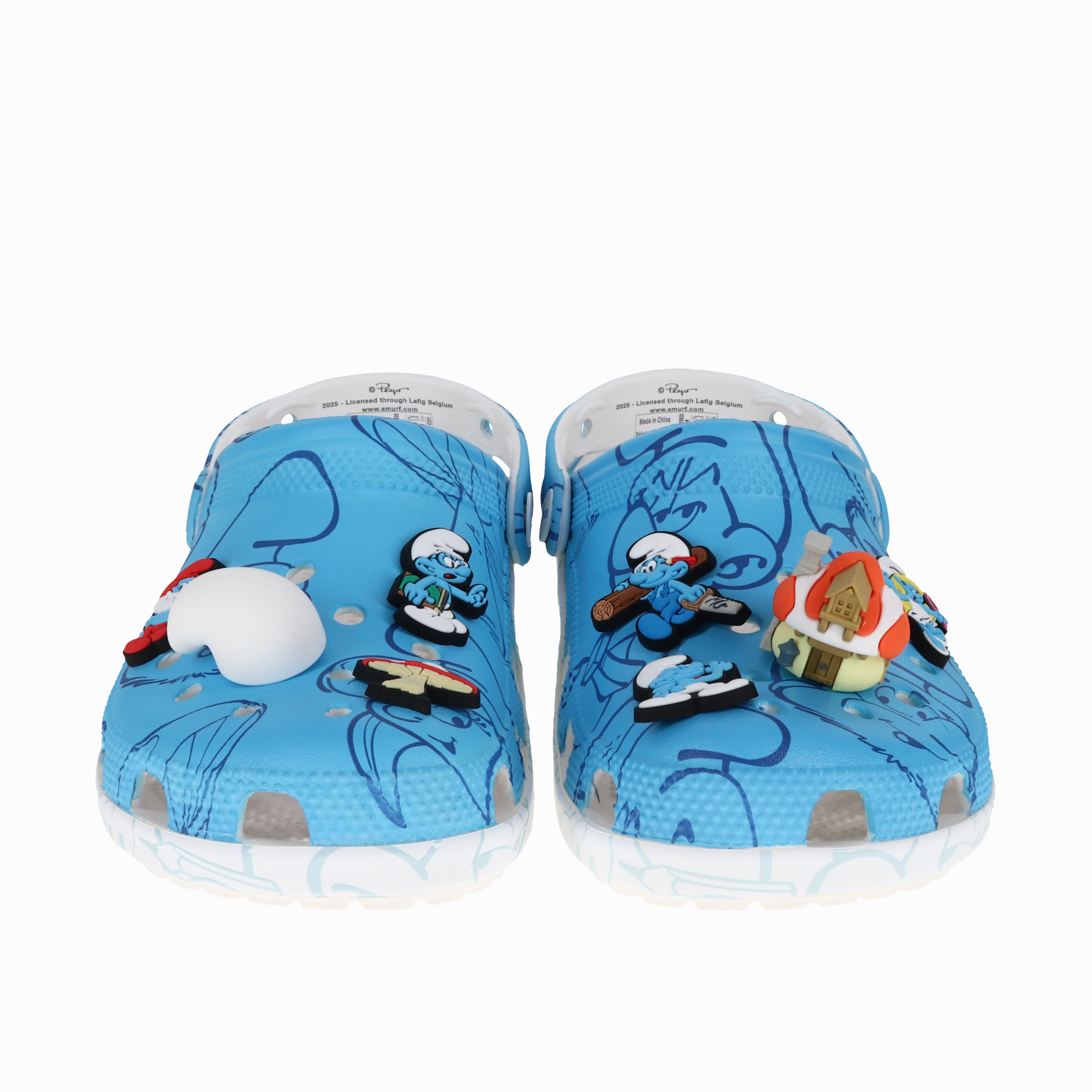 Women's Smurfs Classic Clog Slip-On Shoes