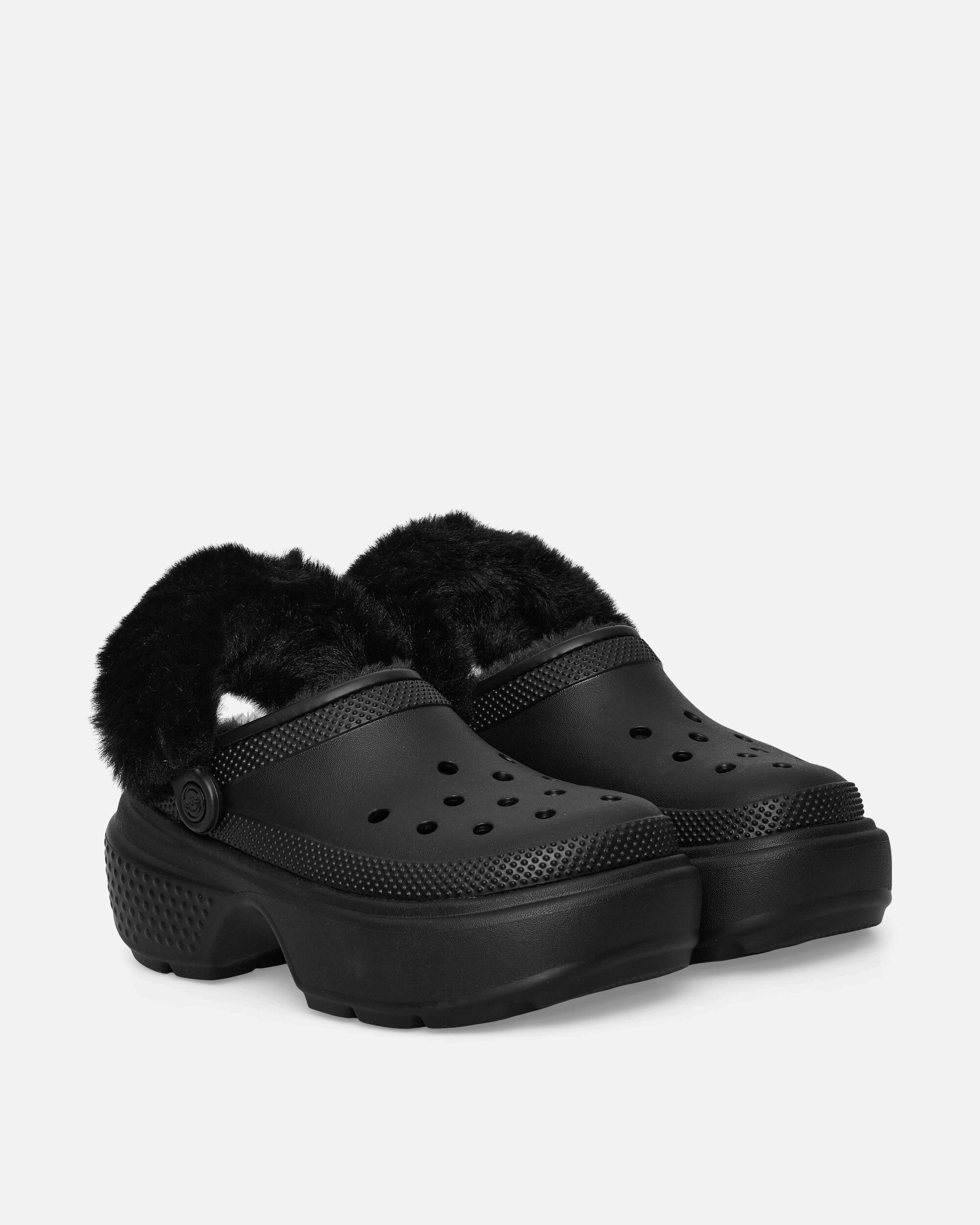 Women's Stomp Lined Clogs Black Foam Comfort Clogs