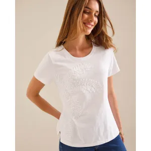 Womens Tommy Bahama Sportswear Tommy Bahama Women's Indigo Palms Lux T-Shirt - White