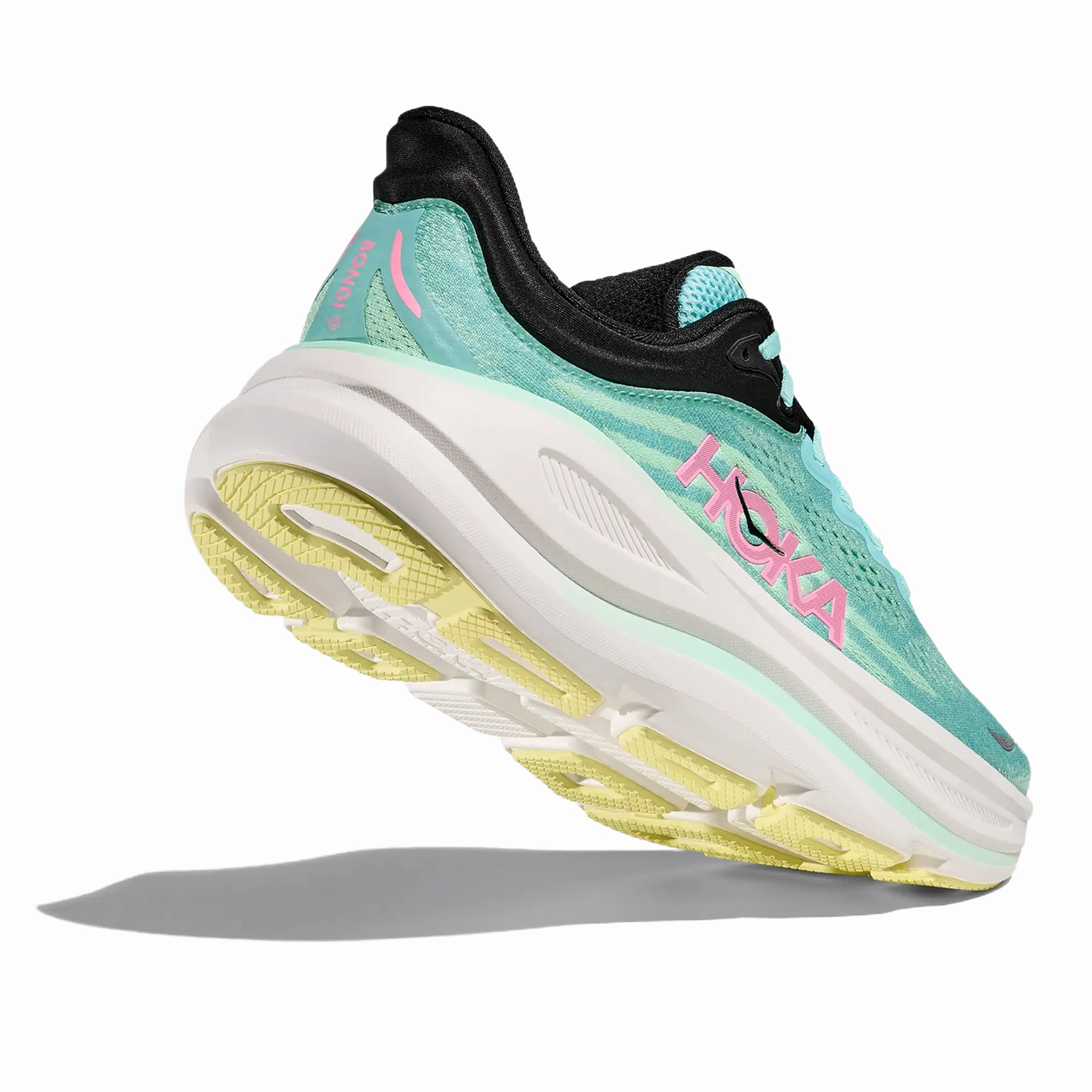 Womens HOKA Bondi 9 Hoka athletic footwear shots