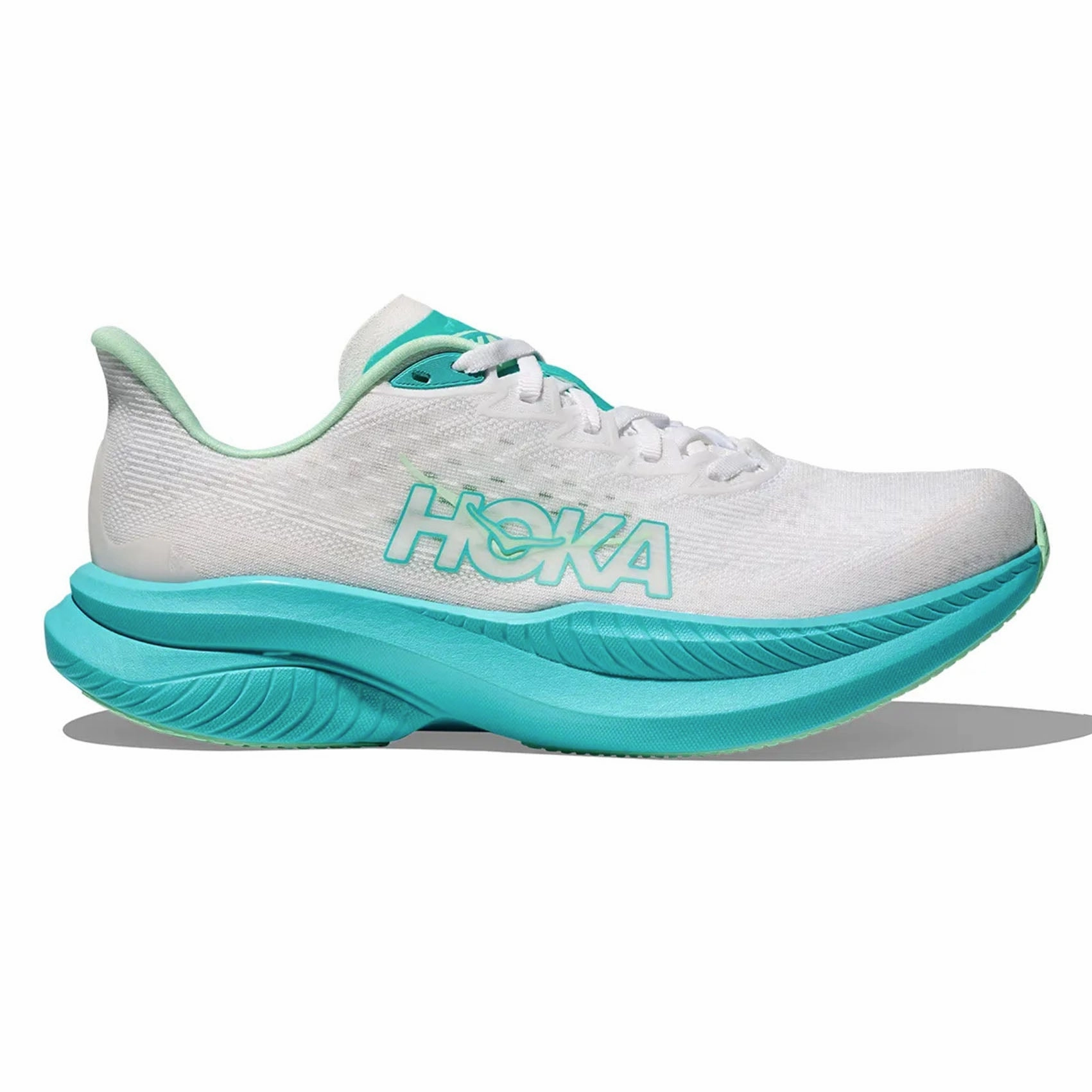Womens HOKA Mach 6 (Wide) Hoka cushioned athletic footwear