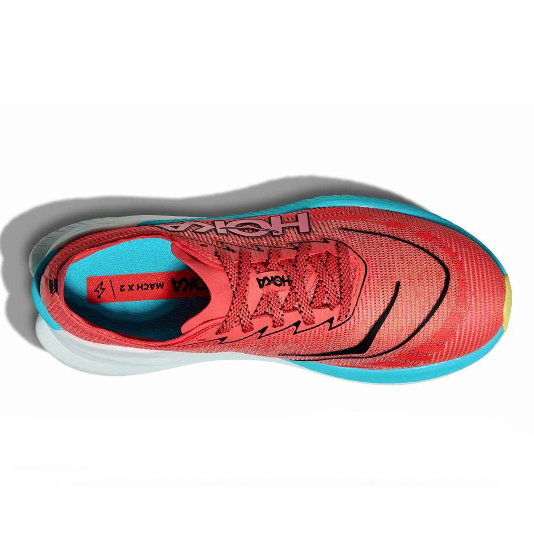 Womens HOKA Mach X 2 Hoka athletic footwear shots