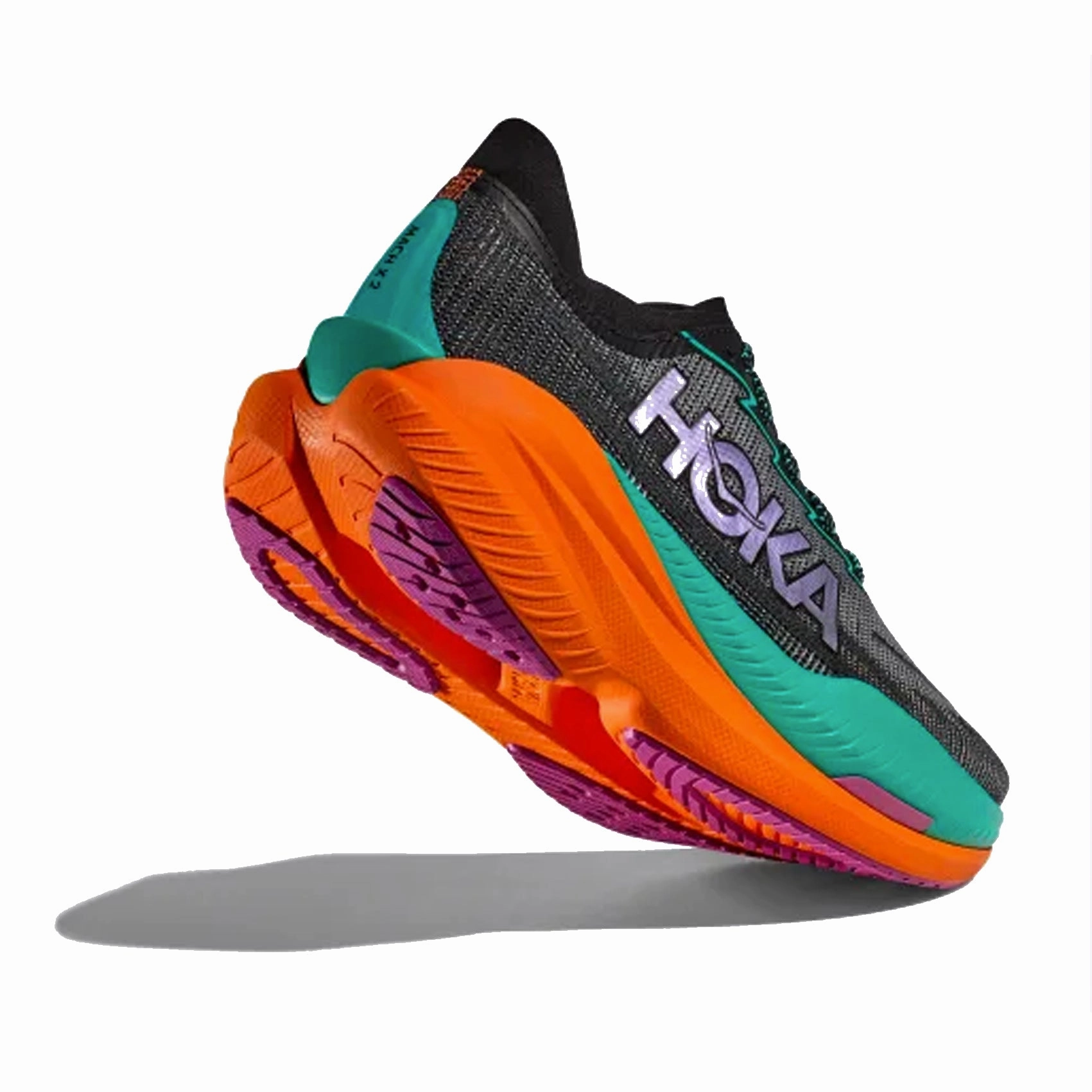 Womens HOKA Mach X 2 (Wide) Hoka athletic footwear shots