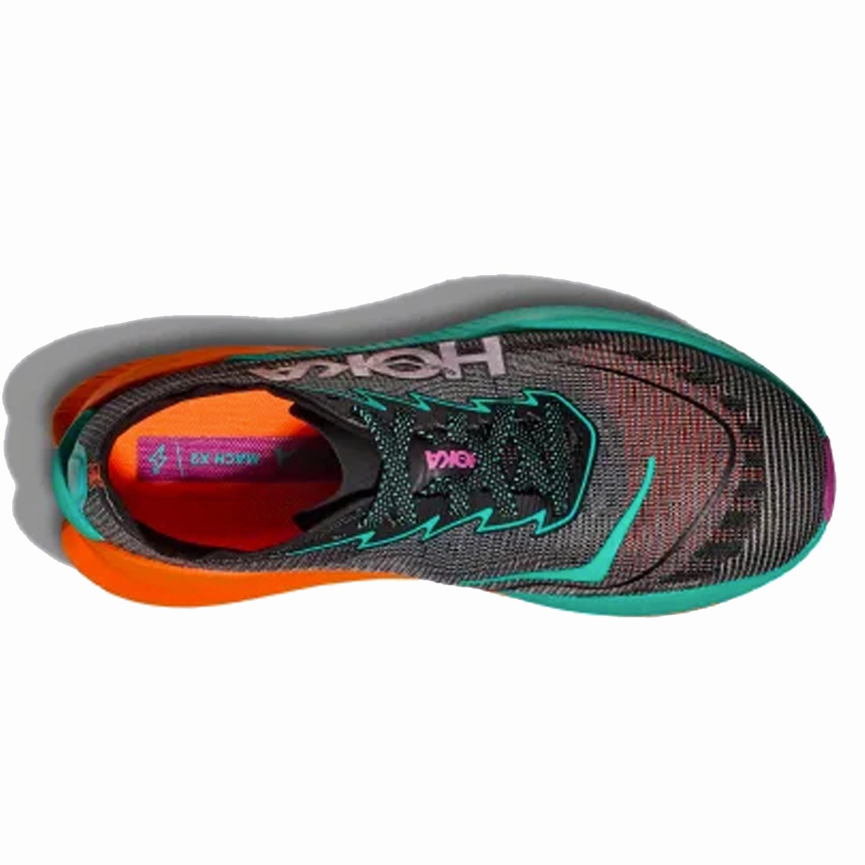 Womens HOKA Mach X 2 (Wide) Hoka athletic footwear shots
