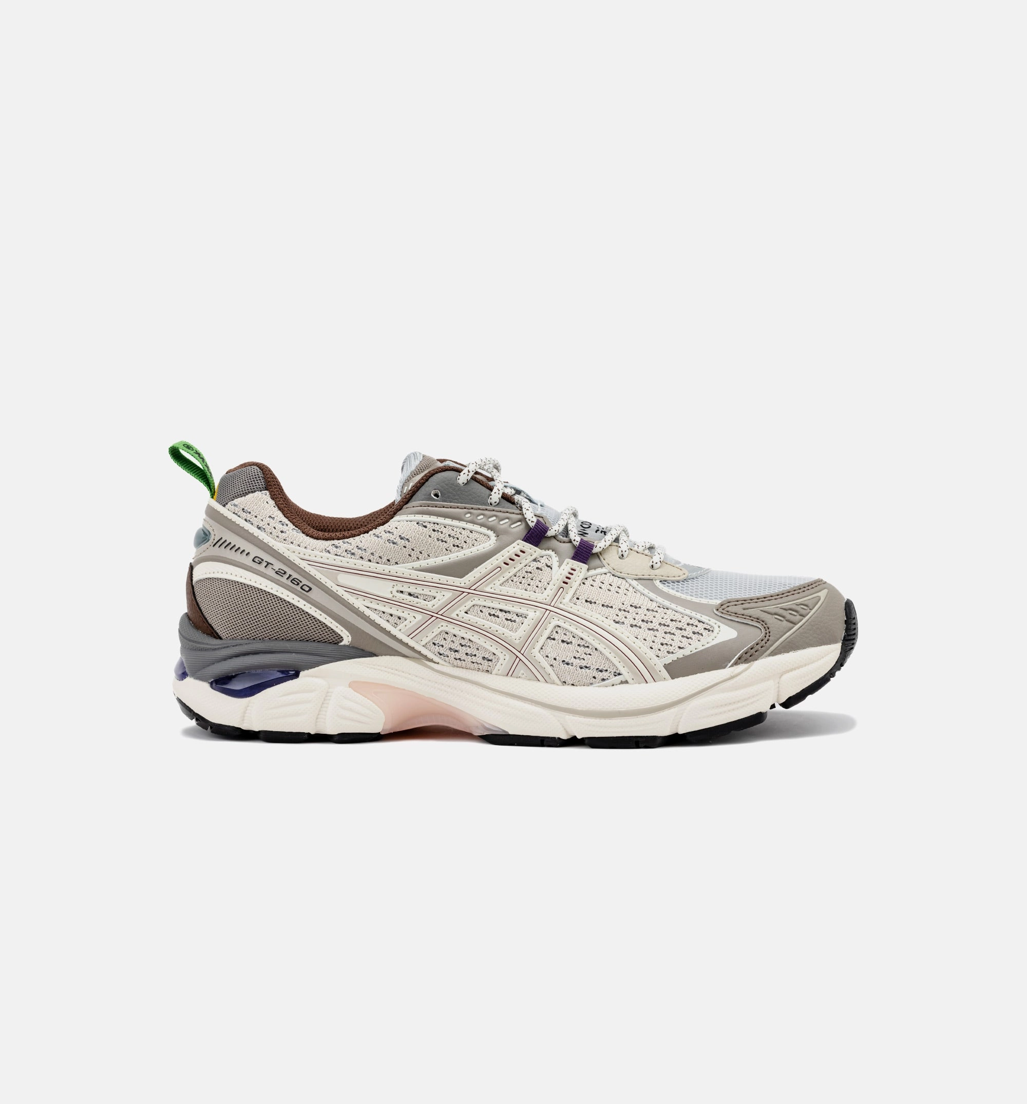 Wood Wood GT 2160 Mens Lifestyle Shoe - Cream/Oatmeal Asics lifestyle shoes with classic design