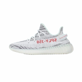 Yeezy Boost 350 V2 'Blue Tint' Blue Tint Grey Three High Risk Red Adidas lifestyle shoes with breathable mesh
