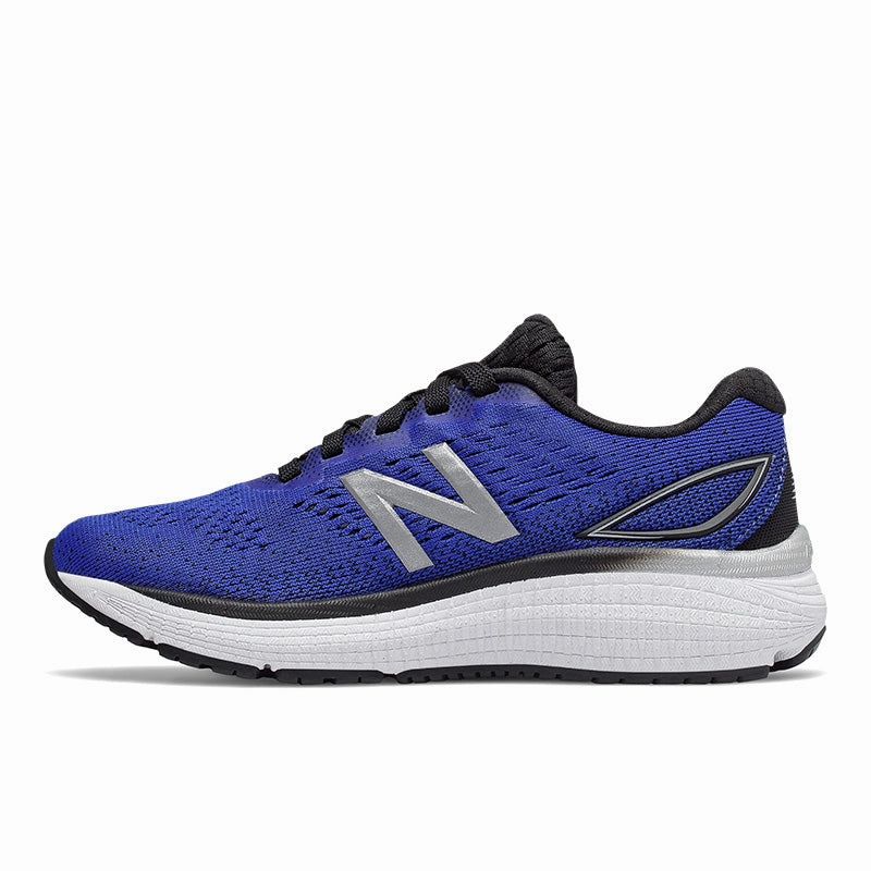 YP880LS - UV Blue with Black - Kids New Balance lifestyle shoes