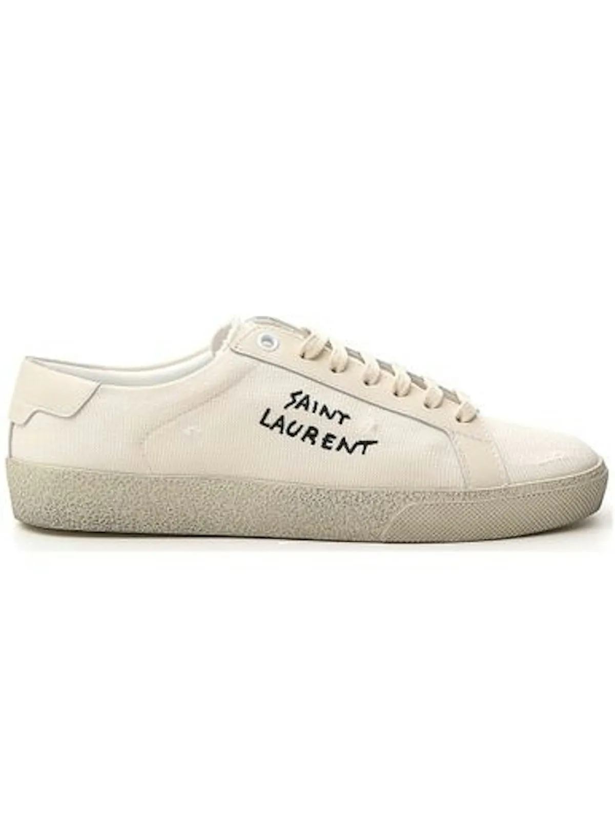 Ysl Bags COURT SL/06 FABRIC LOW-TOP SNEAKERS