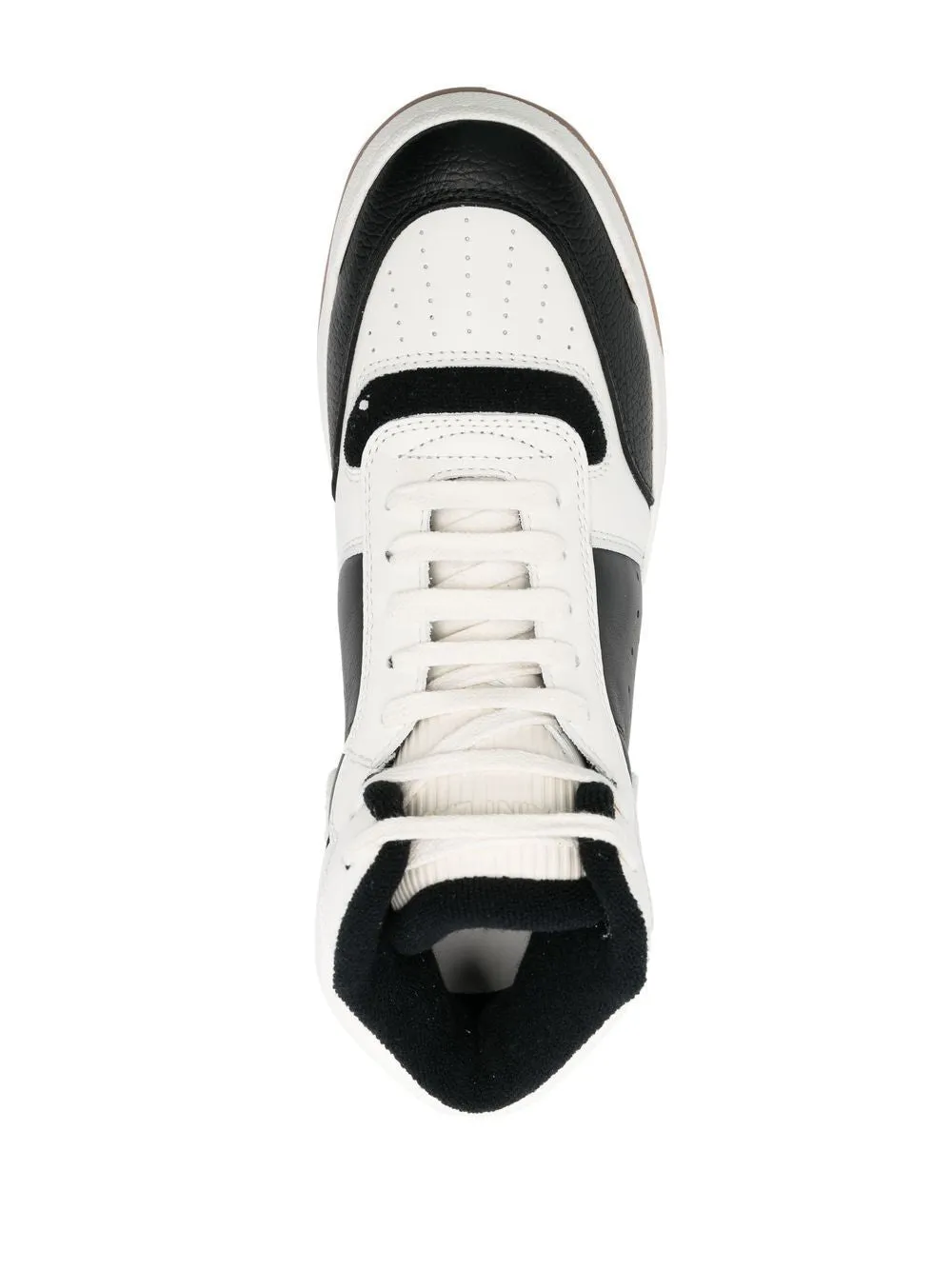 Ysl Bags LEATHER HIGH-TOP SNEAKERS