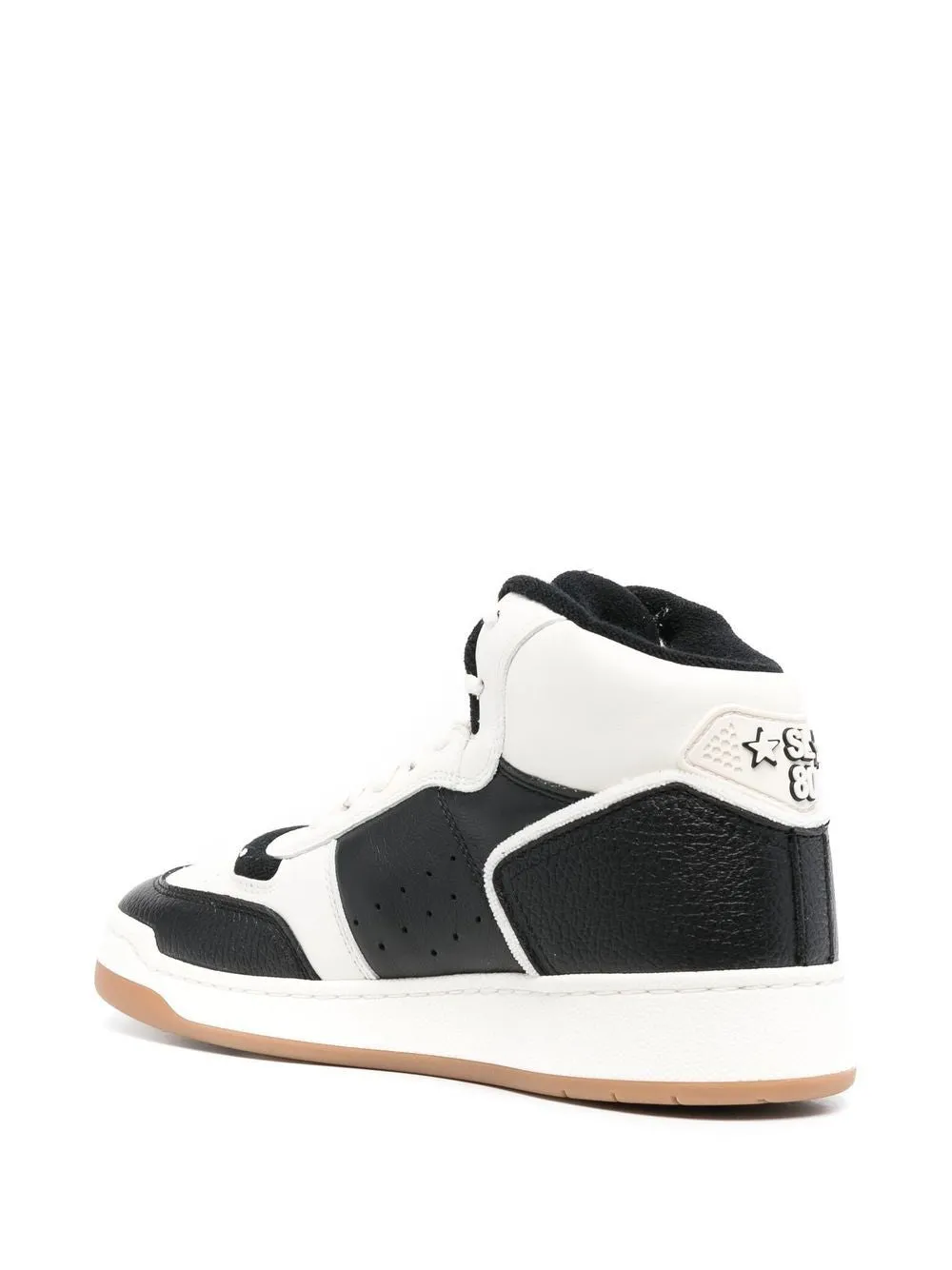 Ysl Bags LEATHER HIGH-TOP SNEAKERS