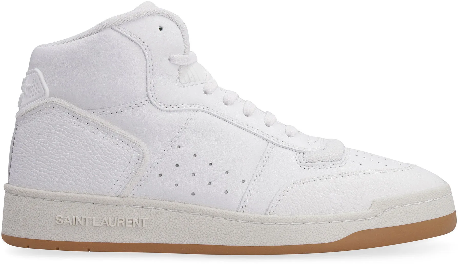 Ysl Bags SL/80 LEATHER HIGH-TOP SNEAKERS