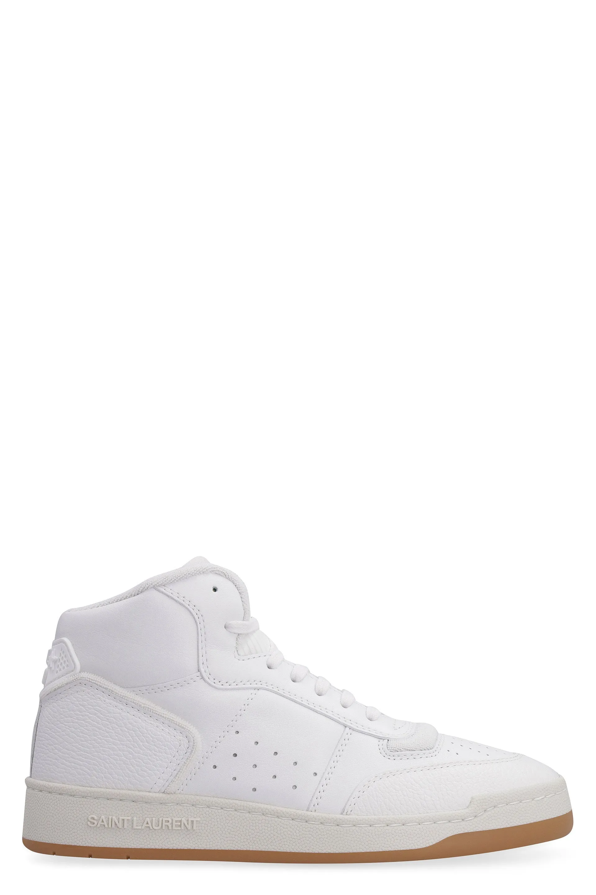 Ysl Bags SL/80 LEATHER HIGH-TOP SNEAKERS
