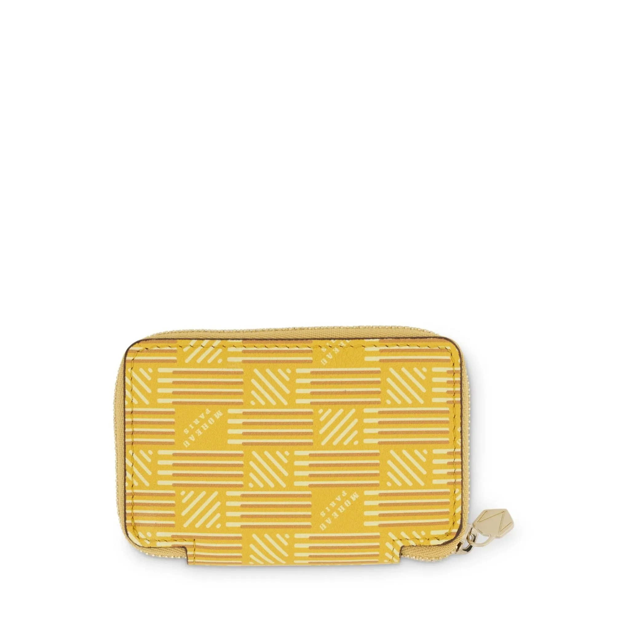 Zip Mini Wallet, Yellow Moreau Bags